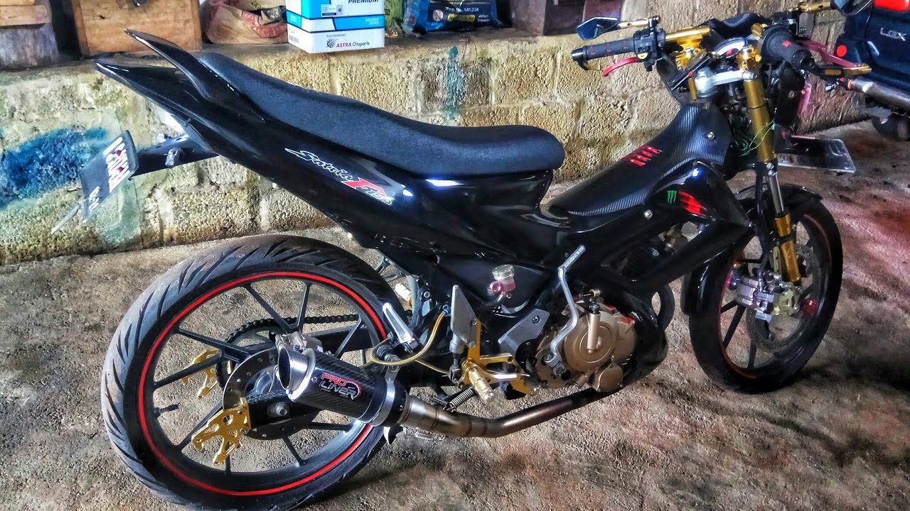 Modif Satria Fu Underbone