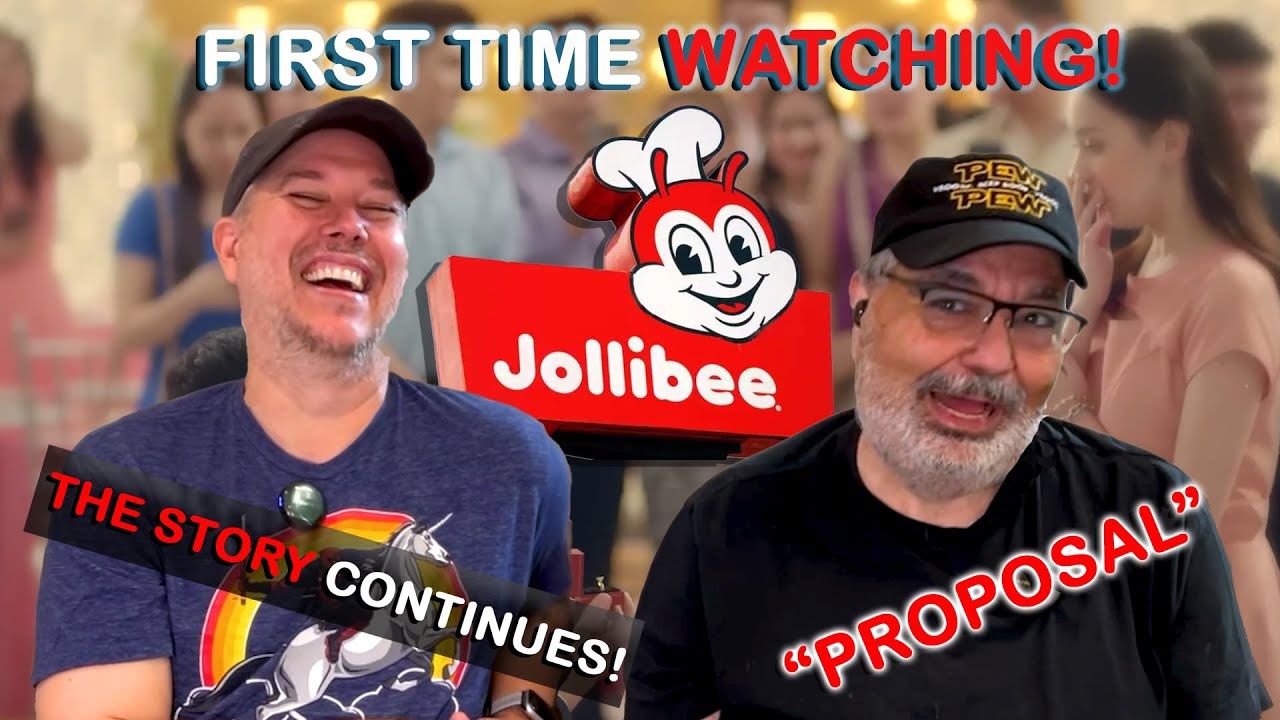 Hollywood Producers EMOTIONAL First Time Reaction to Jollibee Commercial "PROPOSAL" | Reaction Video