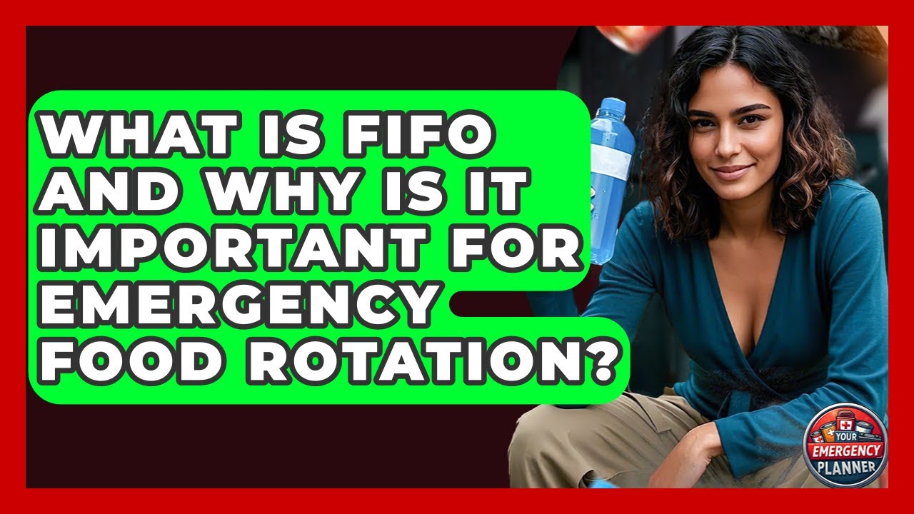 What Is FIFO And Why Is It Important For Emergency Food Rotation? - Your Emergency Planner