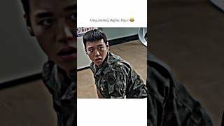 Army journey begins Day 1 😂 | The legend of kitchen soldier #shorts #kdrama #trending #moulaga #fyp