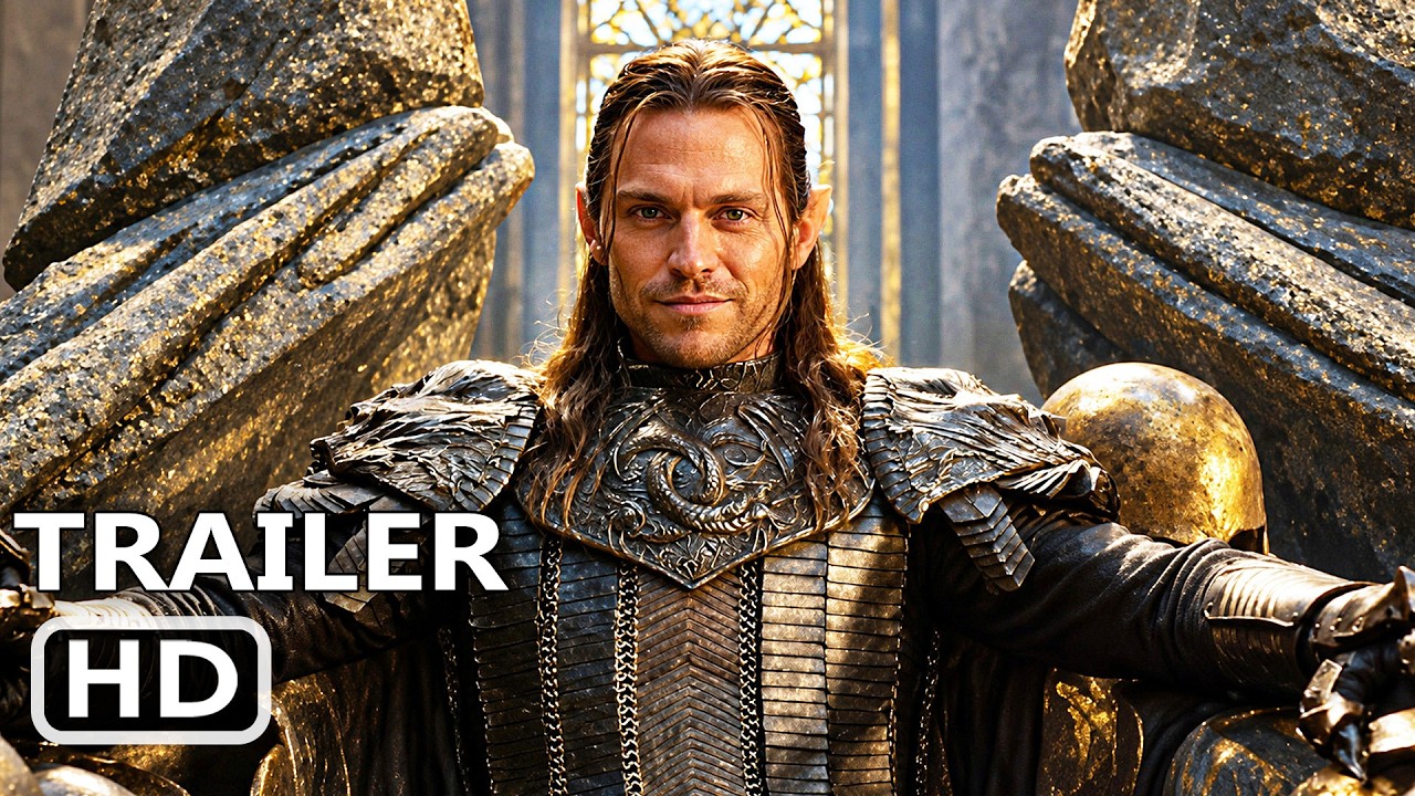 THE LORD OF THE RINGS: The Rings of Power Season 3 Official Trailer 2 (2026) Sauron poster