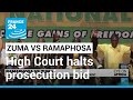 South African high court halts Zuma