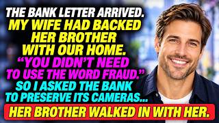My Wife Signed My Name on a $240K Loan — The Bank Camera Showed Who Was There