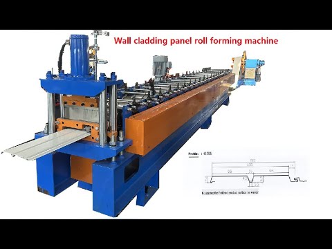 Rolling Cladding 【ZHONGTUO】wall cladding panel rolling forming machine - YouTube