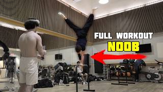 What a FULL calisthenics workout looks like