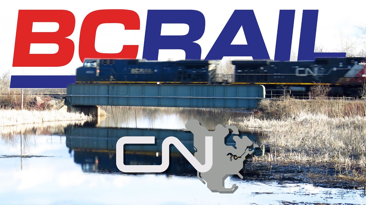 BC Rail 'Bluebird' Across Manitoba ! TrainboyGoesTrackside : Episode 6