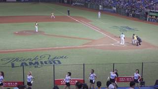 C0012 20191005 , 二下 , 林承飛：左外野方向一壘安打。