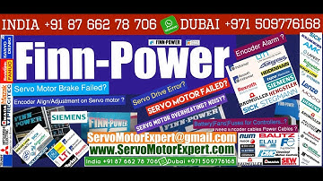 FinnPower Turret Finn Power Siemens Servo Enoder alignment, Absolute Heidenhain Encoder Alignment.