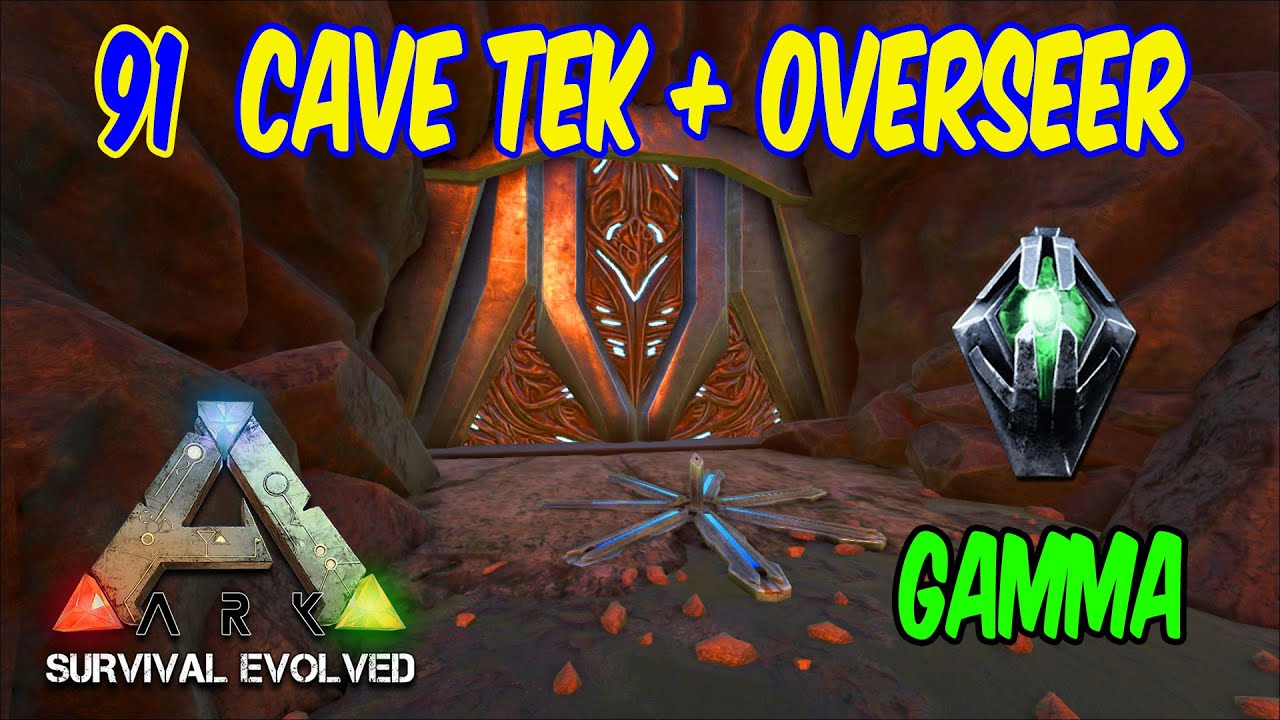 cave-tek-overseer-gamma-ark-survival-evolved-vanilla-s-rie-completa