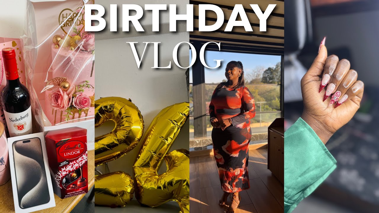 BIRTHDAY PREP + VLOG | grwm, birthday maintenance , dinner| Natasha Mukuka