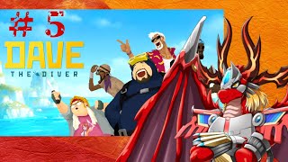 【DAVE THE DIVER】05  海の中だが雨模様、厄介そうな魚人のお使い編