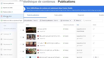 Comment Programmer une vidéo en direct FACEBOOK 07 05 2020