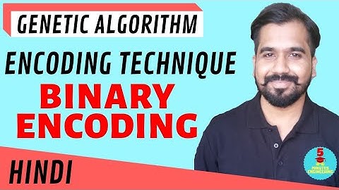 Encoding Technique : Binary Encoding in Genetic Algorithm Explained with Examples in Hindi