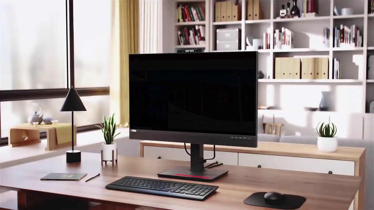 ThinkVision T27hv Smart VoIP Monitor – Smarter Collaboration Wherever