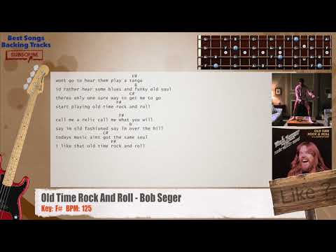 old-time-rock-and-roll---bob-seger-bass-backing-track-with-chords-and-lyrics