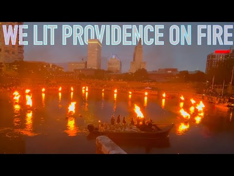 فيديو: أعجوبة WaterFire في بروفيدنس ، رود آيلاند