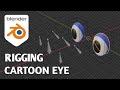 Cartoon eye rigging in blender tutorial