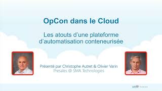 2- OpCon sur le Cloud: Linux & Conteneurisation