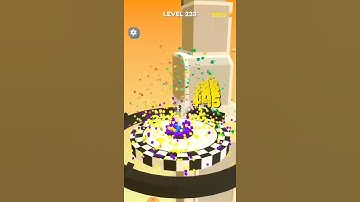 Stack Rider - New update All levels GAMEPLAY lvl 233 #shorts