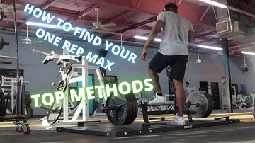 How to Find Your One Rep Max: TOP Two Methods