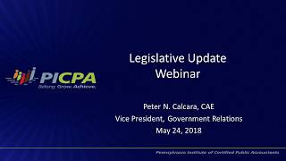 Legislative Update Webinar