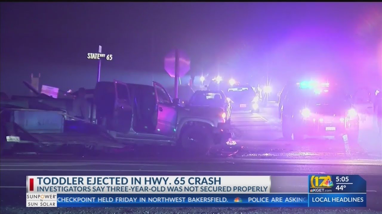 Toddler ejected after headon crash on Highway 65 YouTube