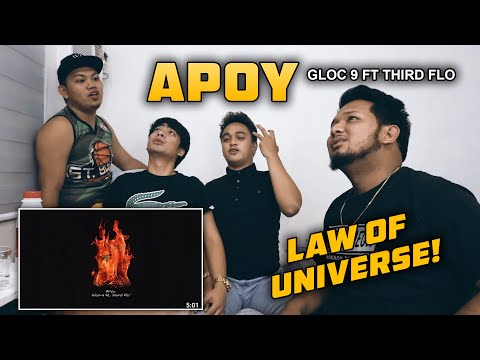 Gloc-9 feat. Third Flo' APOY Official Lyric Video REACTION VIDEO NokNok Paputok