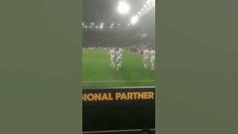Manchester City celebrating Bernardo Silva's 2nd goal against Watford.