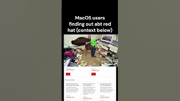 MacOS users learning about red hat. #apple #memes #redhatlinux #redhat #macos #macbook #money