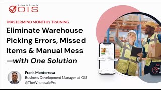 Eliminate Warehouse Picking Errors, Missed Items & Manual Mess—with One Solution