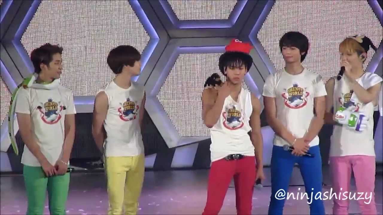[HD FANCAM] 121208 SHINee WORLD CONCERT II SINGAPORE- Ending 1