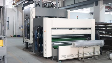 Foam Block Compression & Roll Pack Machine #foam #foamblock #compression #packingmachine #sofa