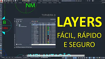 Quais os layers padrão AutoCAD?