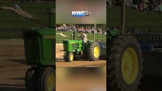 Matt Caple and his clean JD row crop 4010 at the Buckwild Truck &amp; Tractor Classic. #johndeere