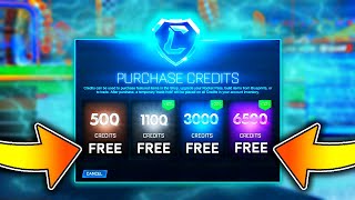 FREE Credits Glitch Rocket League