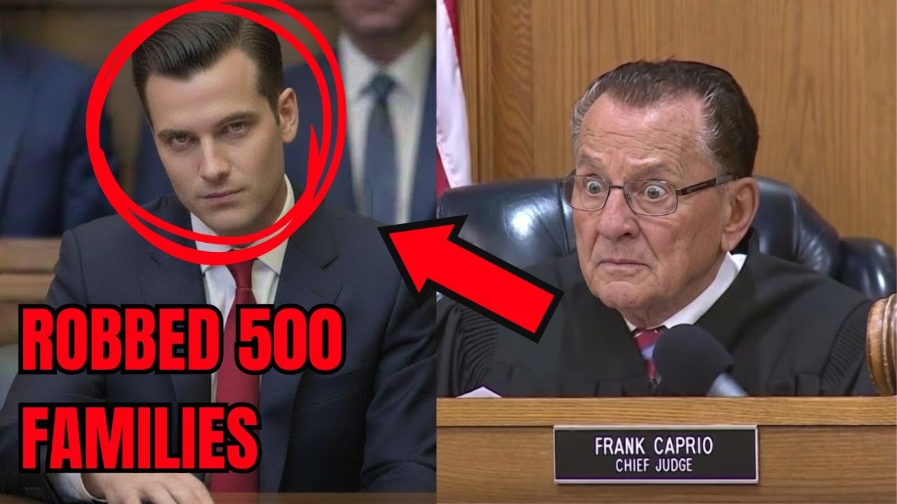Judge DISMANTLES Greedy CEO Who Robbed 500 Families of Their Life Savings