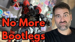 No More Bootlegs! KO Revoltech Deadpool Unboxing and Impressions