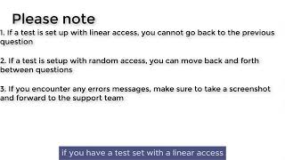 IKamva Student Test and Quizzes