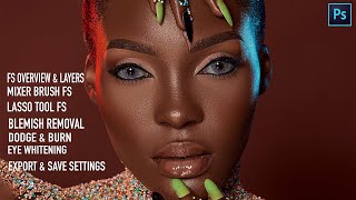 Skin Retouching For Beginners In Photoshop | Complete Tutorial | Frequency Separation