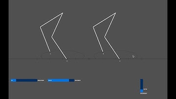Animal walk - Inverse kinematics