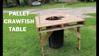 How To Make A Crawfish Table Out Of Pallets - Free Build! by JRMSweeps 1,059 views 1 year ago 2 minutes, 40 seconds