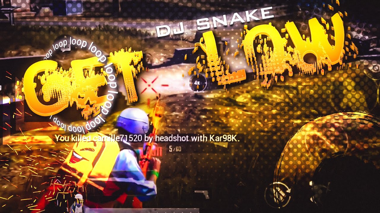 DJ SNAKE - GET LOW Pubg Loop Edit | Best Loop Edited Montage | Pubg Mobile Montage | Pubg Edit