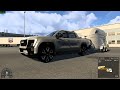 Euro Truck Simulator 2 (1.59) GMC Sierra EV 2025 with Trailer Big Master [1.59] + DLC's &amp; Mods