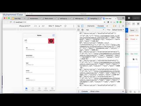 28  Ionic auto update lists