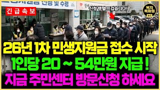 Urgent The Application Period For The First Round Of 2026 Livelihood Support Funds Has Begun. C...