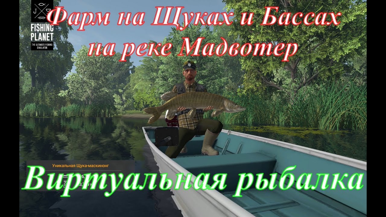 Fishing planet мадвотер