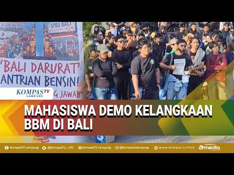 Fuel Shortage in Bali Sparks Student Protests, Government Urged to Take Action