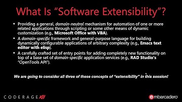Zen and the Art of Software Extensibility