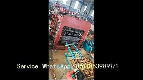 QT15-15 bigger full automatic hydraulic concrete block moulding machine