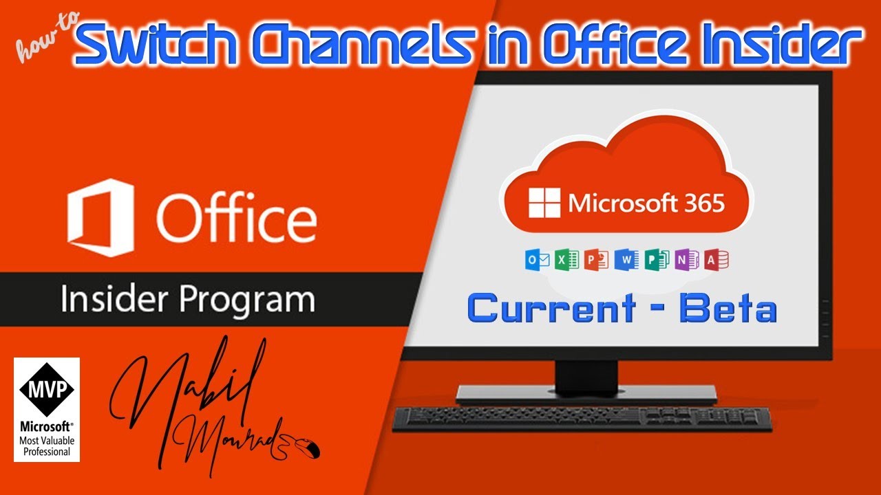 Easy way For Switching Office 365 Channels Current ◅▻Beta - YouTube